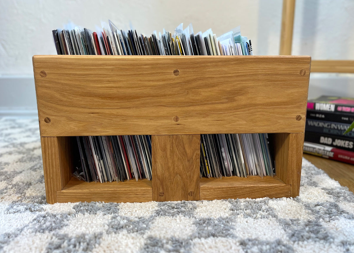 The Emmett 45 Record Crate