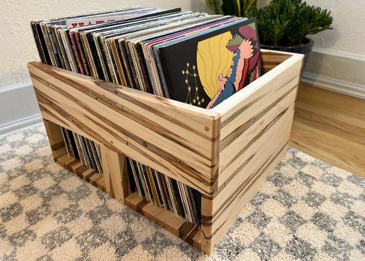 The Emmett LP Record Crate