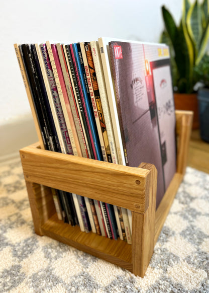 The Emmett Tabletop Record Flip Storage Display